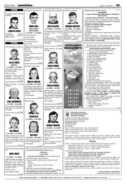 Glas Istre: nedjelja, 13. svibanj 2007. - stranica 43