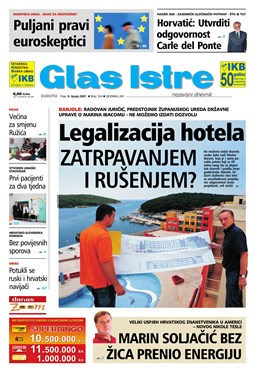 Glas Istre: subota, 9. lipanj 2007.