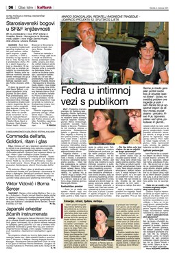 Glas Istre: četvrtak, 9. kolovoz 2007. - stranica 36