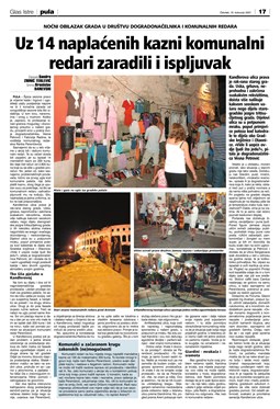 Glas Istre: četvrtak, 16. kolovoz 2007. - stranica 17