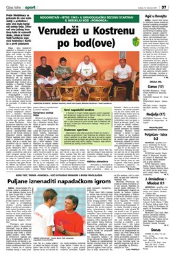 Glas Istre: subota, 18. kolovoz 2007. - stranica 36