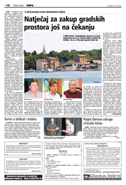 Glas Istre: ponedjeljak, 10. rujan 2007. - stranica 14