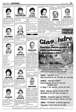 Glas Istre: petak, 28. rujan 2007. - stranica 50
