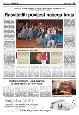 Glas Istre: subota, 29. rujan 2007. - stranica 35