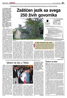 Glas Istre: subota, 6. listopad 2007. - stranica 35