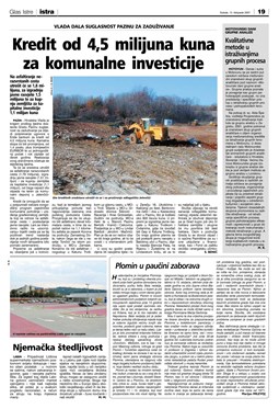 Glas Istre: subota, 13. listopad 2007. - stranica 19