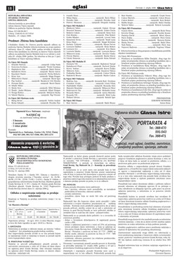 Glas Istre: četvrtak, 2. ožujak 2006. - stranica 18