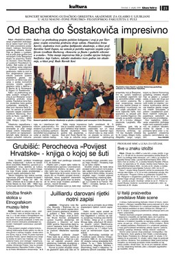 Glas Istre: četvrtak, 2. ožujak 2006. - stranica 21