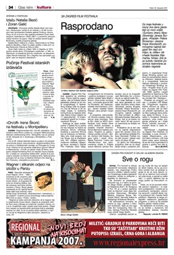 Glas Istre: petak, 26. listopad 2007. - stranica 33