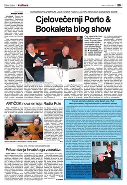 Glas Istre: subota, 8. prosinac 2007. - stranica 29