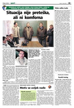 Glas Istre: srijeda, 8. ožujak 2006. - stranica 33
