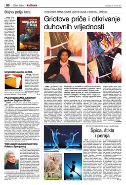 Glas Istre: ponedjeljak, 31. prosinac 2007. - stranica 19