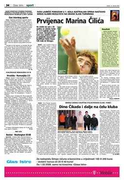 Glas Istre: srijeda, 16. siječanj 2008. - stranica 33