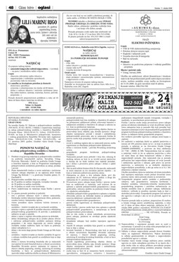 Glas Istre: subota, 11. ožujak 2006. - stranica 48