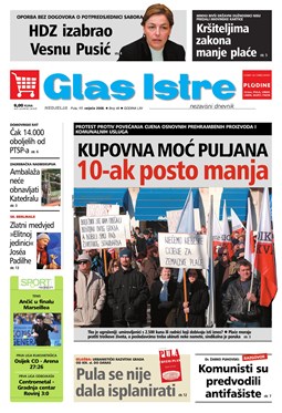 Glas Istre: nedjelja, 17. veljača 2008.
