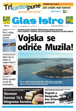 Glas Istre: utorak, 14. ožujak 2006.
