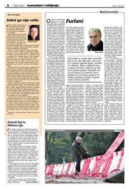 Glas Istre: srijeda, 5. ožujak 2008. - stranica 6