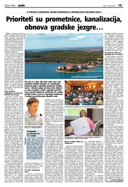 Glas Istre: petak, 14. ožujak 2008. - stranica 15
