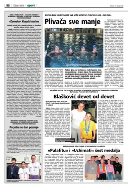 Glas Istre: četvrtak, 16. ožujak 2006. - stranica 32