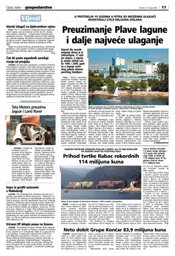 Glas Istre: četvrtak, 27. ožujak 2008. - stranica 11