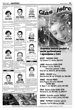 Glas Istre: subota, 29. ožujak 2008. - stranica 50