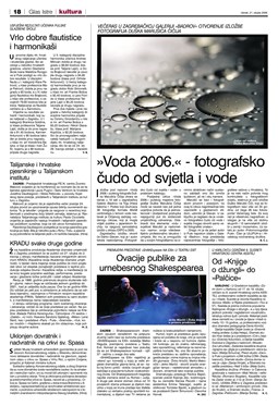 Glas Istre: utorak, 21. ožujak 2006. - stranica 18