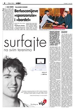 Glas Istre: ponedjeljak, 7. srpanj 2008. - stranica 8