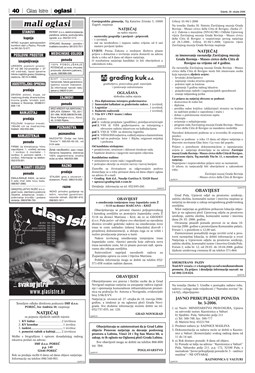 Glas Istre: srijeda, 29. ožujak 2006. - stranica 39