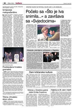 Glas Istre: četvrtak, 30. ožujak 2006. - stranica 18