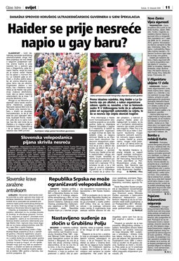 Glas Istre: subota, 18. listopad 2008. - stranica 11