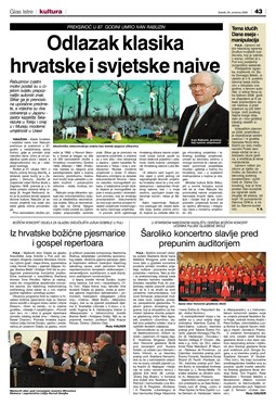 Glas Istre: subota, 20. prosinac 2008. - stranica 43
