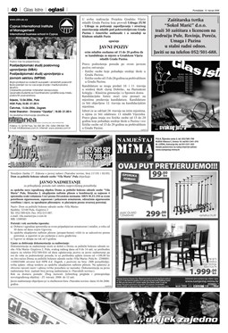 Glas Istre: ponedjeljak, 10. travanj 2006. - stranica 39
