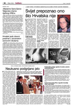 Glas Istre: utorak, 11. travanj 2006. - stranica 18