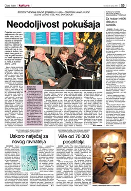 Glas Istre: četvrtak, 22. siječanj 2009. - stranica 23