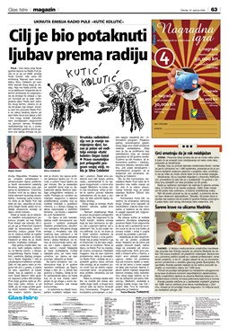 Glas Istre: četvrtak, 22. siječanj 2009. - stranica 62