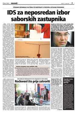 Glas Istre: četvrtak, 12. ožujak 2009. - stranica 7