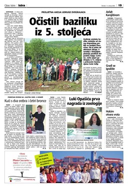 Glas Istre: četvrtak, 14. svibanj 2009. - stranica 19