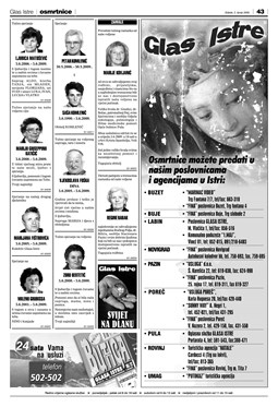 Glas Istre: srijeda, 3. lipanj 2009. - stranica 42