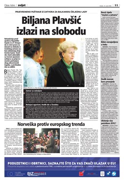 Glas Istre: srijeda, 16. rujan 2009. - stranica 11