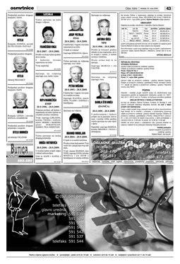 Glas Istre: nedjelja, 20. rujan 2009. - stranica 43