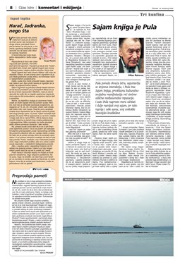 Glas Istre: četvrtak, 19. studeni 2009. - stranica 7