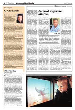 Glas Istre: srijeda, 2. prosinac 2009. - stranica 6