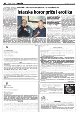 Glas Istre: ponedjeljak, 7. prosinac 2009. - stranica 39