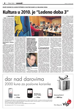 Glas Istre: srijeda, 16. prosinac 2009. - stranica 8