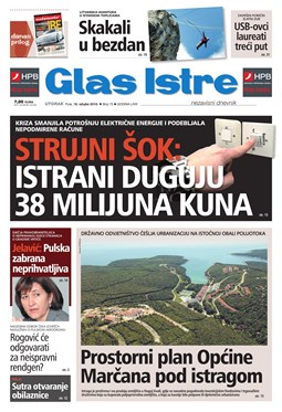 Glas Istre: utorak, 16. ožujak 2010.