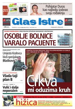Glas Istre: subota, 20. ožujak 2010.