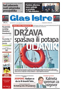 Glas Istre: četvrtak, 20. svibanj 2010.