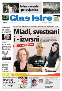 Glas Istre: ponedjeljak, 26. srpanj 2010.