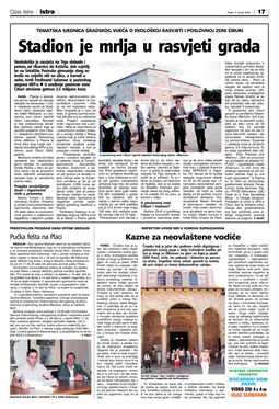 Glas Istre: petak, 9. lipanj 2006. - stranica 17