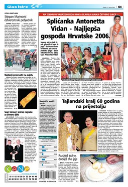 Glas Istre: subota, 10. lipanj 2006. - stranica 63